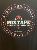 Mix Tape Comedy Tour 2009 Ten Year Anniversary New York City T-Shirt Adult Large Unisex T-Shirt L