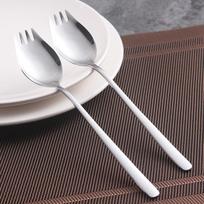 304 Nerūdijančio plieno šakutė Buitinė Spork Šaukštas Vienas Salotų Šaukštas Tortas Vaisių Šakutė Vakarinė šakutė Stalo reikmenys onesize