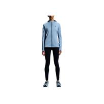 On Climate Zip Hoodie Comfortable Fashi Versatile Lg Sleeve Jacket Women jackets Light-Gray Blue 1WE10330732 S