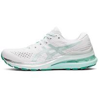 Asics Gel Kayano 28 Balti Oasis Žali Moteriški Bėgimo Bateliai 1012B047-100 37 white