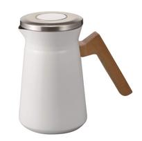 HARIO nerūdijančio plieno termosinis puodas, 600 ml talpa, baltas, S-STP-600-W
