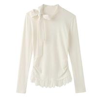 Autumn/Winter Pure Desire Spicy Lace Long Sleeve Women's Slimming Top S