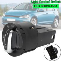 Automobilių priedai Automobilio priekinių žibintų valdymo jungiklis Rūko žibinto lempos rankenėlė, skirta VW Passat Polo Golf Jetta Beetle OE 3BD941531/3BD 941 531