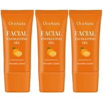 Orange Enzyme Facial Exfoliating Gel, VC Brightening Peel Gel, Natural Purifying Exfoliating Gel for All Skin Types 1pc