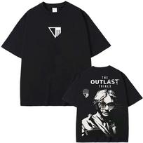 Summer Outlast Trials Players DrawingsT-shirt 2026 New Horror Game Graphic Printing TEE Cotton Comfortable High Quality Tees 4XL