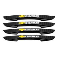 4 vnt. automobilio durų krašto apsauginė juosta, galinio vaizdo veidrodėlio apsaugos nuo susidūrimo lipdukai Chevrolet Captiva Lacetti Aveo Cruze Malibu Camaro