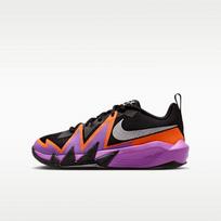 Nike ST. Dynamite GS 'Juoda Ryškiai Violetinė Visiškai Oranžinė Metalinė Sidabrinė