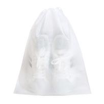 50pcs Travel Shoes Organizers Disposable Shoe Storage Bags Portable Drawstring Bags for Drying Shoes Luggage Organizer L