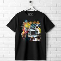 Def Leppard Albums Collage Men's T Shirt XXXXL