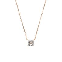 Necklace K18 Pink Gold Diamond Corolla AGAN629945DI [Vendome Aoyama] [Official]