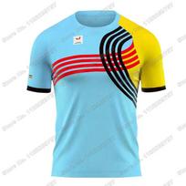 Belgian Mountain Bike Riding Suit GYM Outdoor Technology Training Top Summer Men's Fitness Suit Running Short Sleeved Clothing XXS