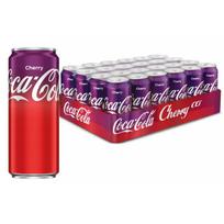 Napój gazowany coca cola cherry 24 x 330ml - coca-cola