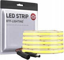 COB LED strip 5m 6000K DC12V 10W/m IP30 Ra>90 Cool White