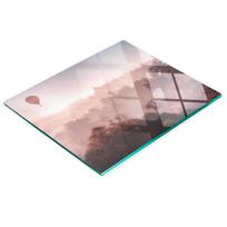 Decorative Glass Kitchen Cutting Board Balloon Over Forest 60X52 Cm