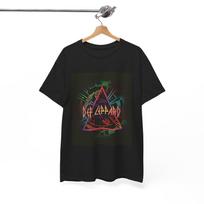 Def Leppard Tshirt Vintage Rock Band Merch Retro Unisex Heavy Cotton Tee XXXXL
