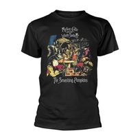 SMASHING PUMPKINS MELLON JUMBLE BLACK T-Shirt Front Back Print X-Large XXXXL
