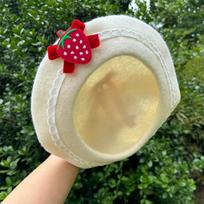Soft Beret Hat Lace Edge Pullover Beanie Cap British style Artist Painter Cap  Date Use