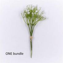 1 vnt dirbtinė kūdikio kvėpavimo gėlė Gypsophila White, skirta vestuvių fotorekvizitų namų dekoravimui