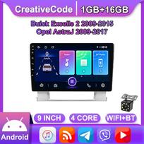 Android 2 Din Car Multimedia Player Buick Excelle 2 2009-2015 Opel Astra J 2009-2017 Head Unit Stereo Carplay GPS Navigation BT WIFI 2+32GB 1+16GB