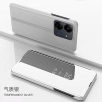 „Xiaomi Redmi 13C Case Luxury Flip Mirror Stand“ telefono dėklas, skirtas „Xiaomi Redmi 13C 13C Redmi13C“ smūgiams atsparus apsauginis galinis dangtelis For Redmi 13C