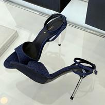 Fashion Pointed Toe Belt Buckle Super High Heel Women Sandals Fashion Open Toe Thin Heel Sandals Simple Comfortable Ankle Strap Pumps 35