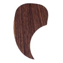 Acoustic Guitar Pickguard PVC Wood Grain Pattern Durable 3D Pickguard Scratch Plate Water Drop Shape black