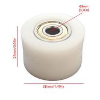 8mm Chain Roller Tensioner Pulley Wheel Guide Motorcycle Chain Roller Tensioner Universal For Street Bike Motocross ATV balta