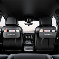 Automobilio galinės sėdynės daiktadėžė Automobilio organizatorius Automobilinis vandeniui atsparus telefono kišenės dėklas Automobilio galinės sėdynės organizatorius Apsauginis kabinamas daiktų maišelis gray