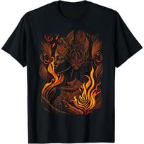 Pele Polynesian Mythology Goddess of Volcanoes Hawaiian T-Shirt S