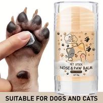 45g Dog Nose and Paw Balm Dog Paw Cream Cats Dogs Paw Protector Cream Pet Feet Moisturizer Pet Crack Feet Repair Pet Accessories 7.5*3.7cm