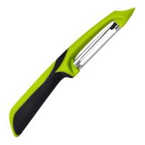 Paring Knife with Retractable Safety Rope Keychain Automatic Retract Storage Stable Mounting Buckles Backpack Peeler