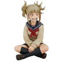 MHA figure Uraraka Ochako figure Toga Himiko sitting figure MHA figurines Doll PVC Model Toys boys girls Collection Statue Gifts 10 cm