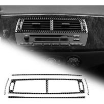 Carbon Fiber Steering Wheel Cover & Interior Trim for BMW Z4 E85 E86 (2003-2008) – Black Accessory Center Air Vent