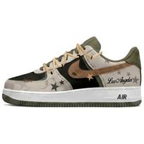 Nike Air Force 1 Twilight Star Island Synthetic Leather Slip Resistant Cushioning Abrasion Resistant Low top IB6388-200(Team1727-) 44.5