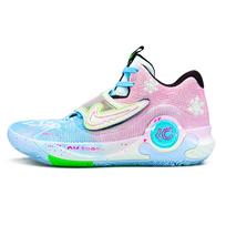 Nike KD Trey 5 X Abrasion Resistant Abrasion Resistant Mid top Basketball Shoes Men's Blue Pink DJ7554-014(Team1324-) 40