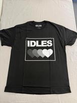 Idles Juosta Vyrų Gradiento Marškinėliai - Anglų Post Punk Bristolio Grupė - Oficialūs Marškinėliai S