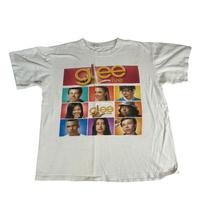 Glee Live In Concert Tour 2010 Vyriški vidutinio dydžio balti Anvil grafiniai medvilniniai marškinėliai Unisex T-shirt XXXXL