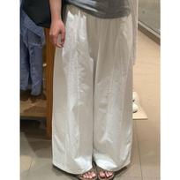 Women's High Rise Wide Leg Pants Loose Fit Versatile Polyester Trousers Draped Lazy Style Culotte Ankle Length Pants S