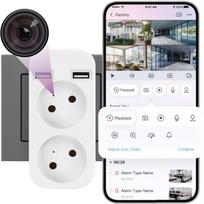Mini camera in the WiFi socket WF-ES56