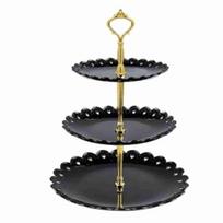Luxurious Design Fruit Cake Display Rack 3 Tiers Cupcake Tower Stand 3 Tier Cake Stand  Celebration