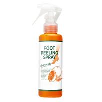 110ml Foot Peeling Spray Repair Rough Heels Cracked Healing Effective Orange Essence Pedicure Foot Dead Skin Remover For Heel City less