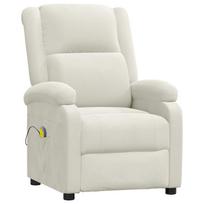 Massage Chair Cream Velvet