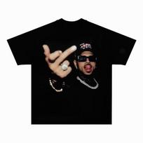 CHRIS BROWN MIDDLE FINGER TEE S-5XL S