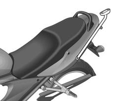 Shad topcase rack for Suzuki GSF 600 Bandit, GSF 1200 Bandit