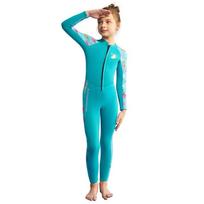 DIVESAIL Kids 1.5mm Neoprene Full Wetsuit Snorkeling Swimming Surfing Dive Training Warm Water Sports Gear Small