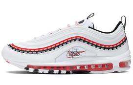 Nike Air Max 97 Eskizo Logotipas Baltas Juodas Raudonas CK9397-100 41