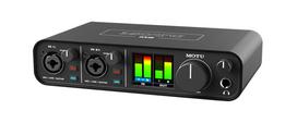 MOTU M2 USB-C Audio Interface 2-In 2-Out ESS Sabre32 DAC for Mac PC iPhone iPad juoda