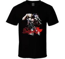 Devil May Cry Dante Trish Lady Anime Video Game T Shirt XXXXL