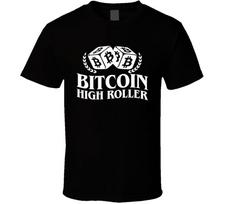 New Bitcoin High Roller T Shirt XXL