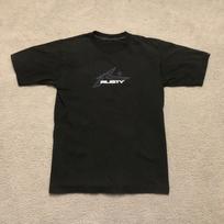Rusty Mens Graphic Surf T-Shirt Black Short Sleeve Crewneck Distressed S Unisex T-Shirt XL